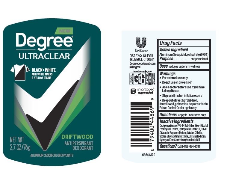 Pill image for Degree Ultraclear Black + White Driftwood Antiperspirant Deodorant