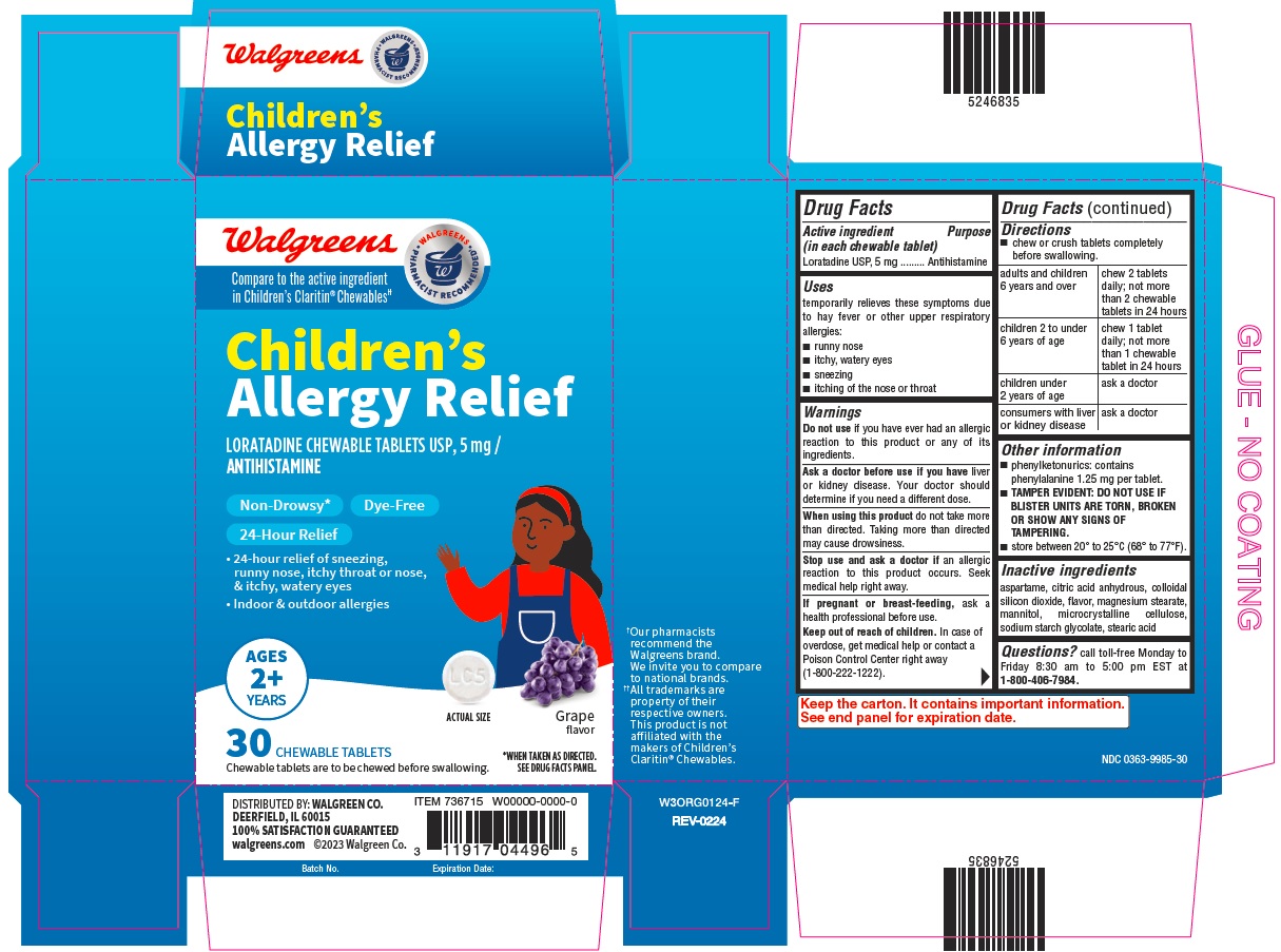 Pill image for Loratadine Tablet, Chewable