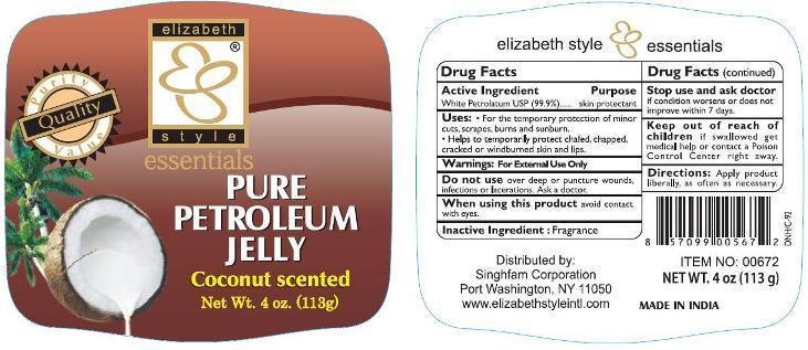 Pill image for Pure Petroleum Coconut Scented Jelly