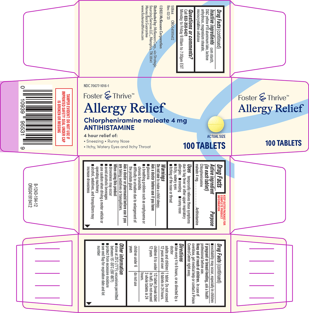 Pill image for Foster And Thrive 44-194