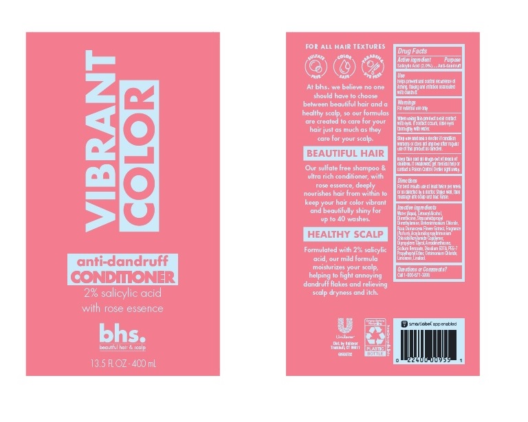 Pill image for Bhs. Beautiful Hair & Scalp Vibrant Color With Rose Essence Anti-dandruff Conditioner