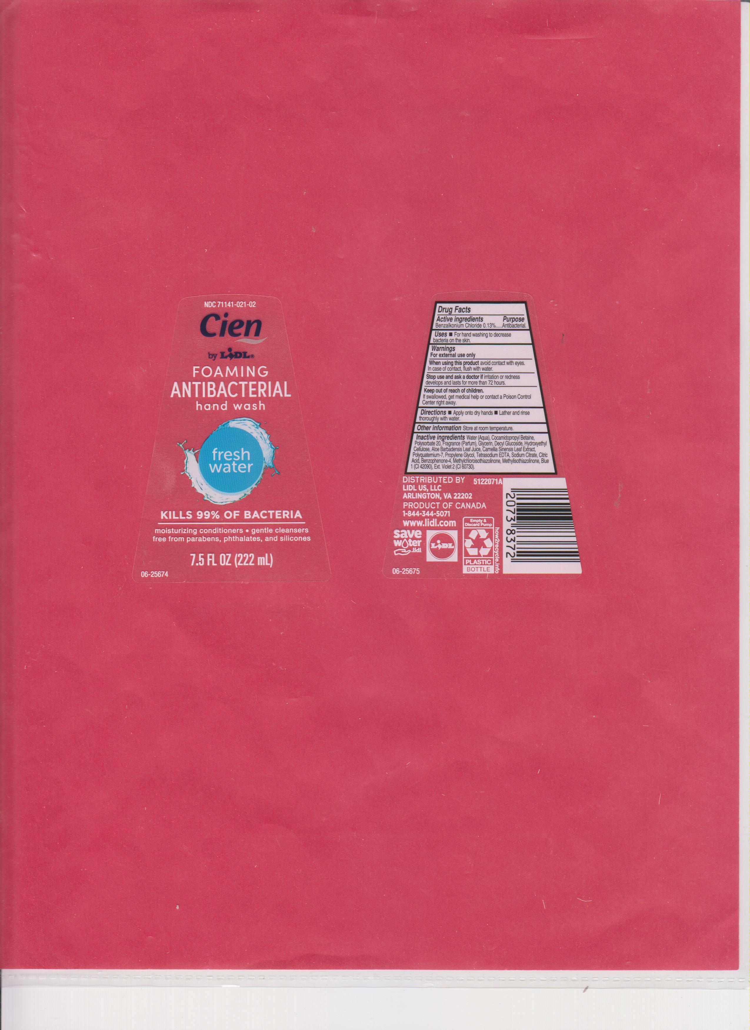 Pill image for 71141-021-02, Lidl Us Llc