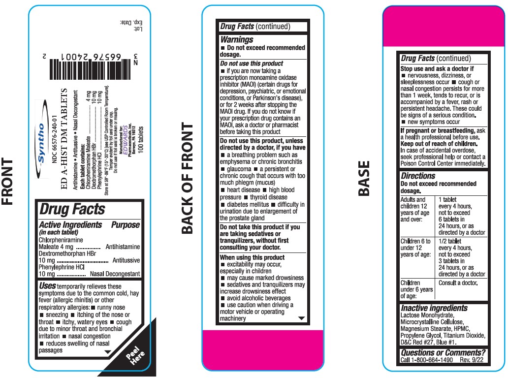 Pill image for Ed A-hist Dm Tablets