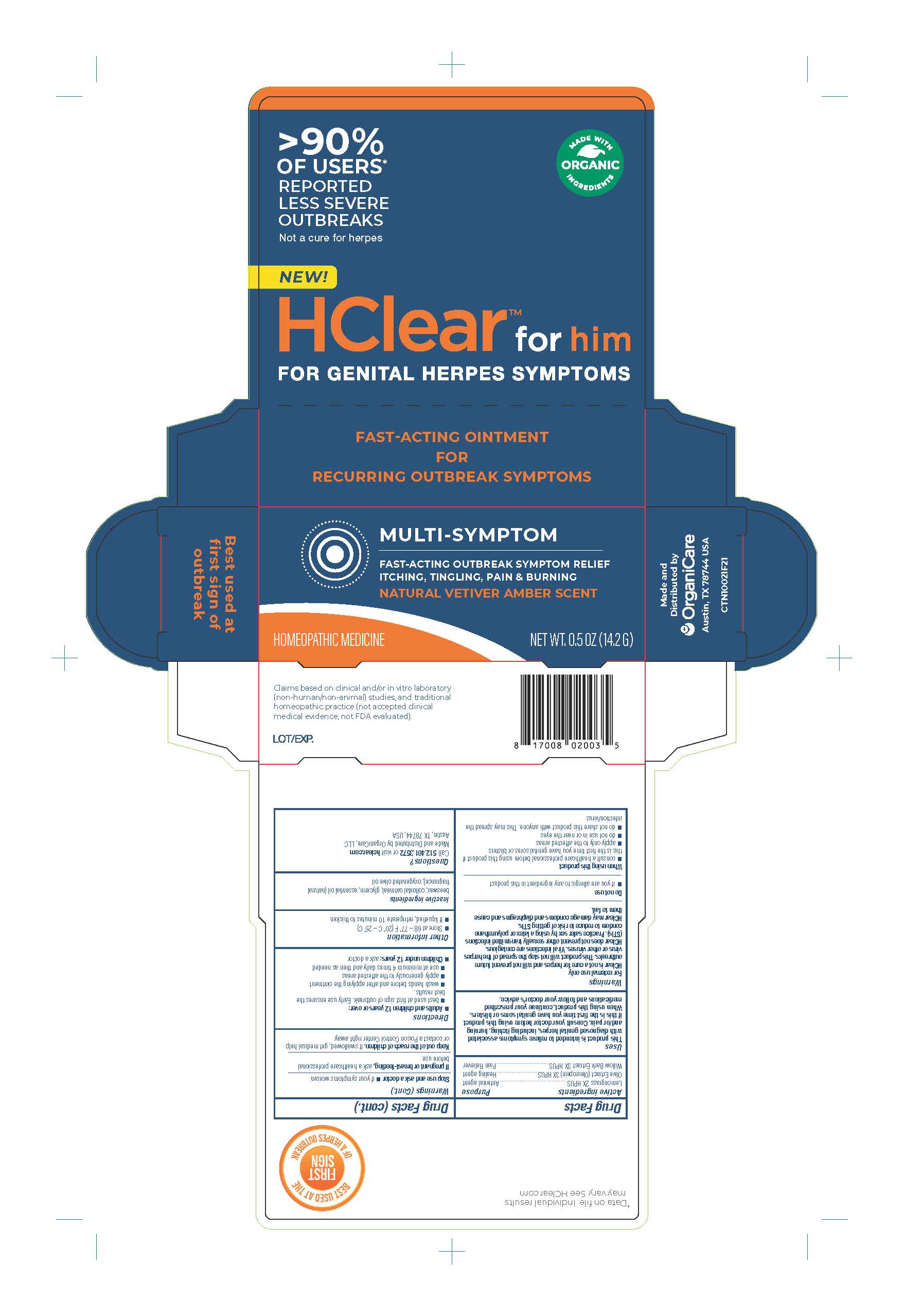 Pill image for Hclear For Him (for Genital Herpes Symptoms)