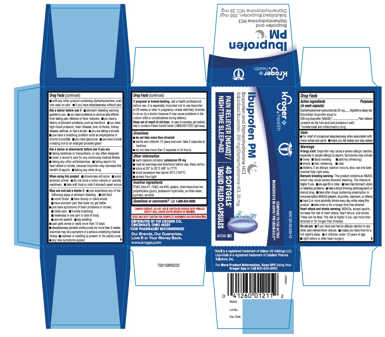 Pill image for Ibuprofen Pm Capsules