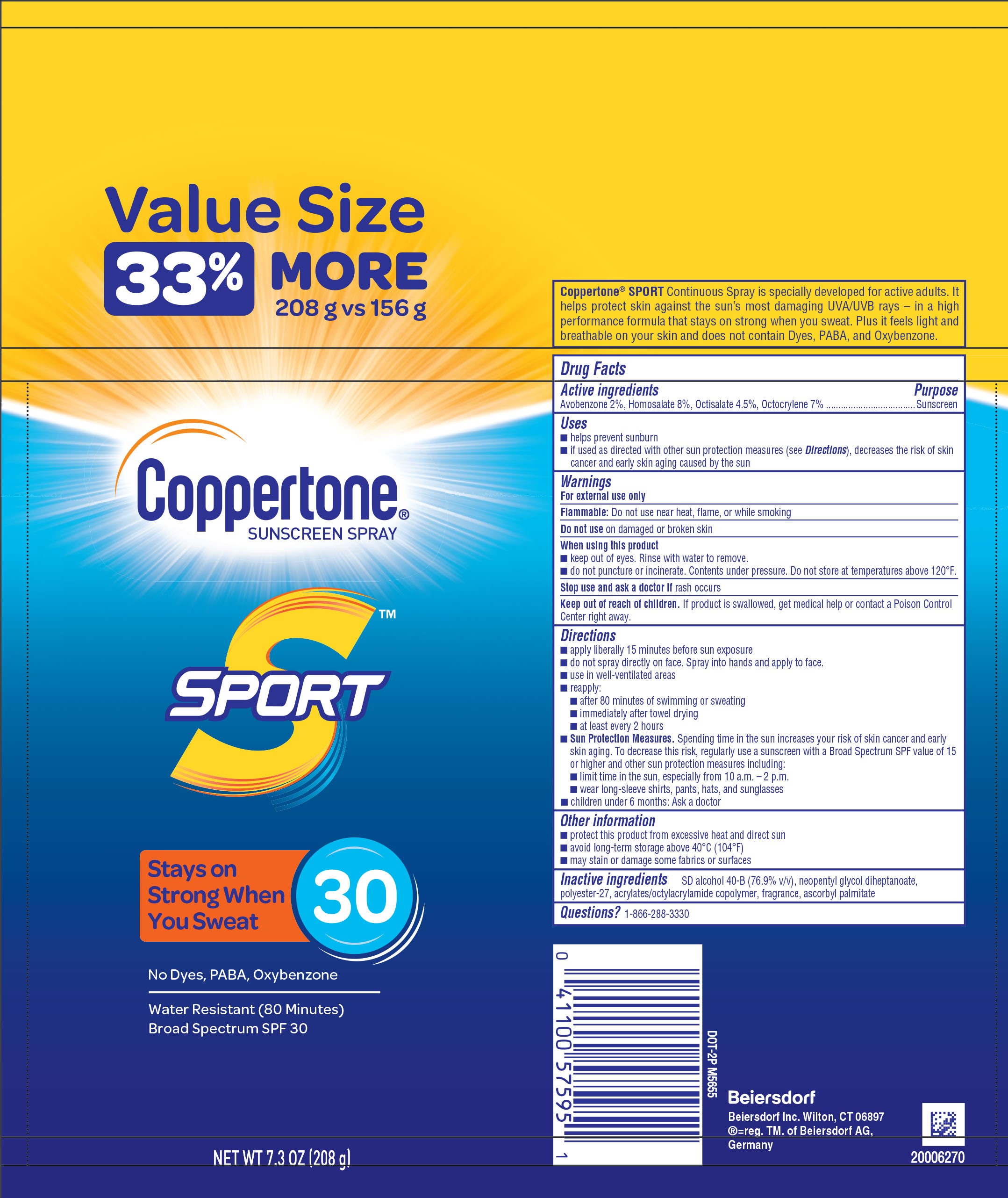 Pill image for Sport Spray Spf 30