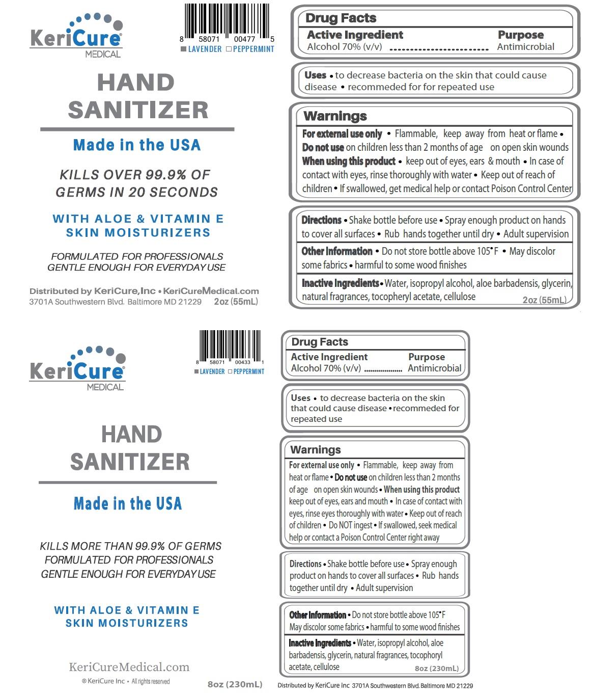 Pill image for Kericure® Hand Sanitizer
