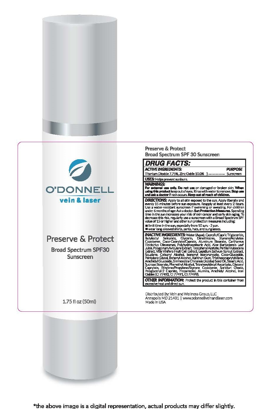 Pill image for Preserve & Protect Broad Spectrum Spf 30 Sunscreen