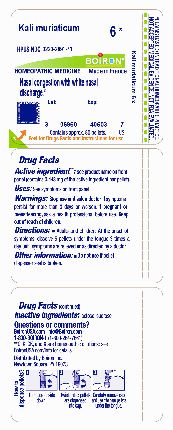 Pill image for Kali Muriaticum 6x