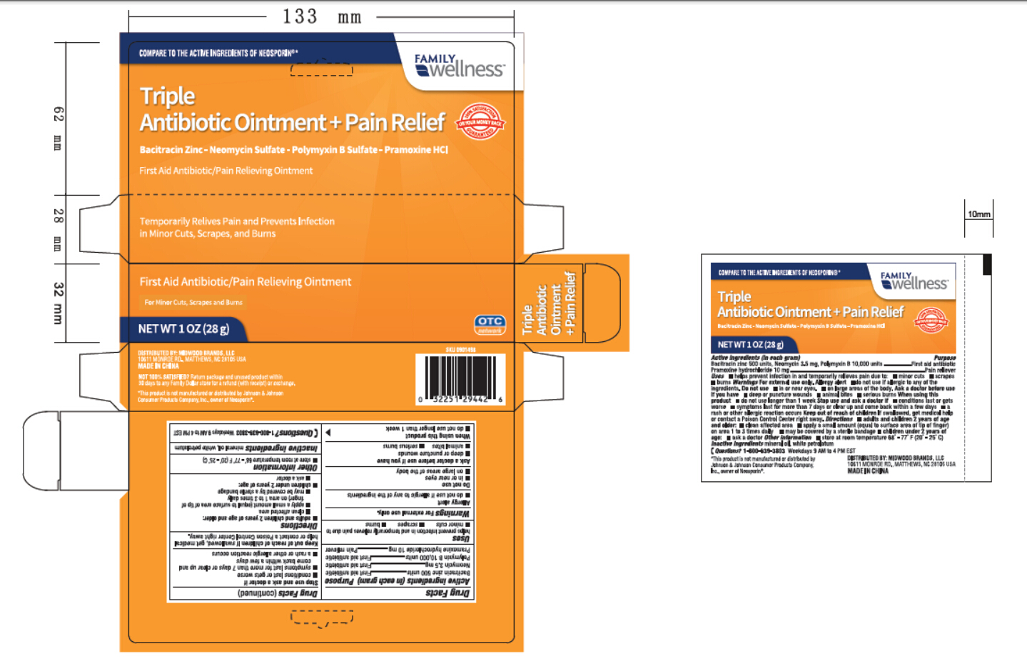 Pill image for Family Wellness Antiseptic And Pain Relief