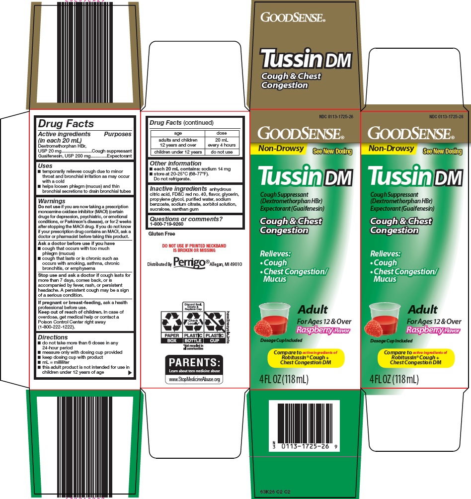 Pill image for Perrigo Tussin Dm Drug Facts