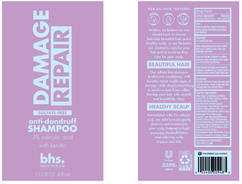 Pill image for Bhs. Beautiful Hair & Scalp Damage Repair Anti-dandruff Shampoo
