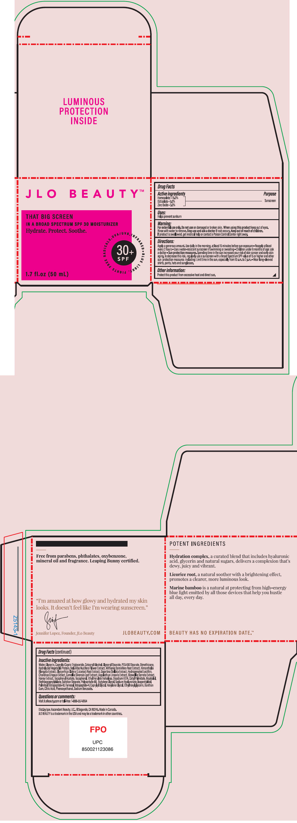 Pill image for Jlo Beauty™ That Big Screen Broad Spectrum Spf 30 Moisturizer