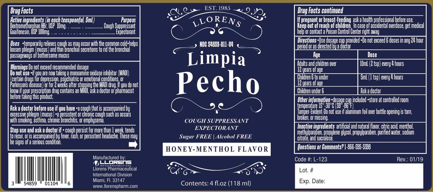 Pill image for Llorens Limpia Pecho 011