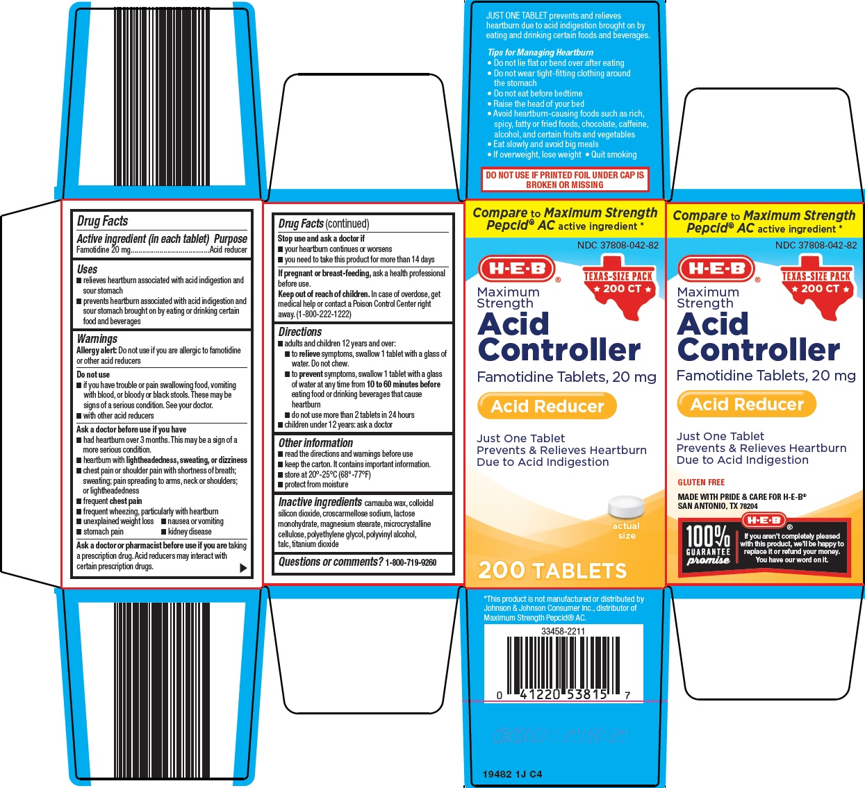 Pill image for Heb Acid Controller Drug Facts