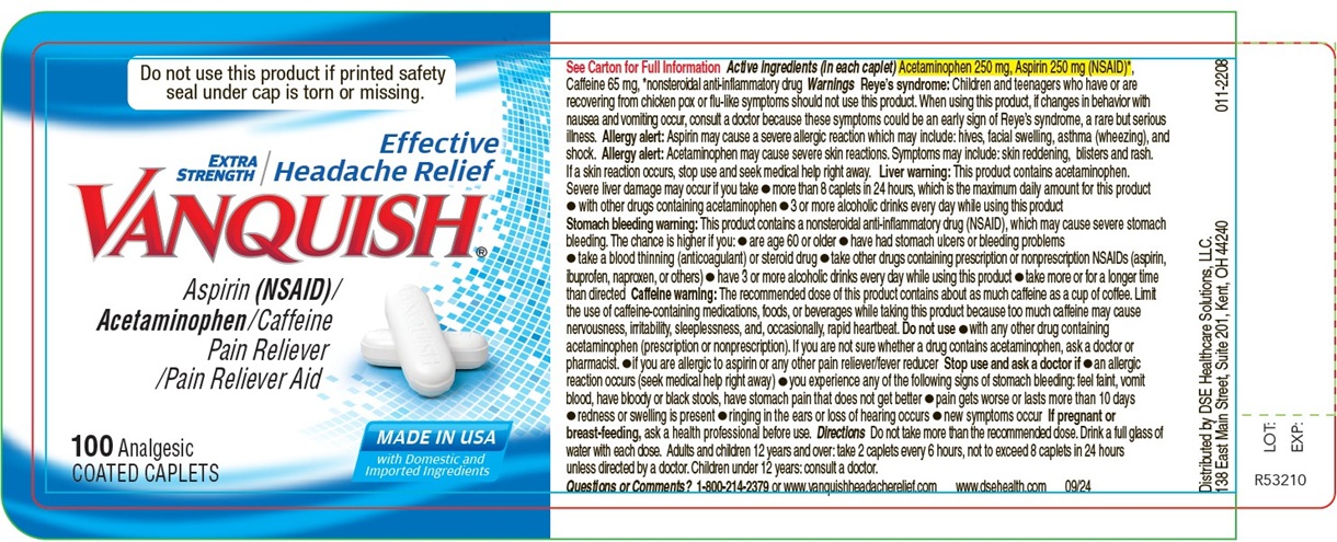 Pill image for Vanquish Extra Strength