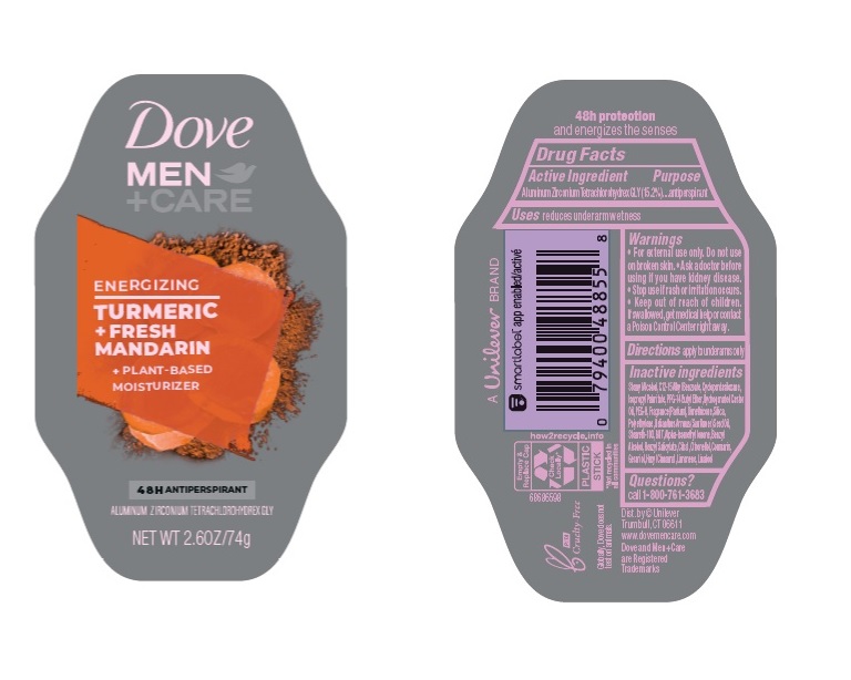 Pill image for Dove Men+care Energizing Tumeric + Fresh Mandarin 48h Antiperspirant