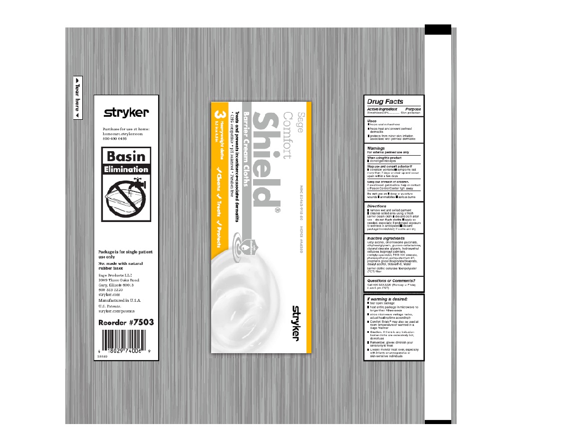 Pill image for Comfort Shield Barrier Cream Cloths