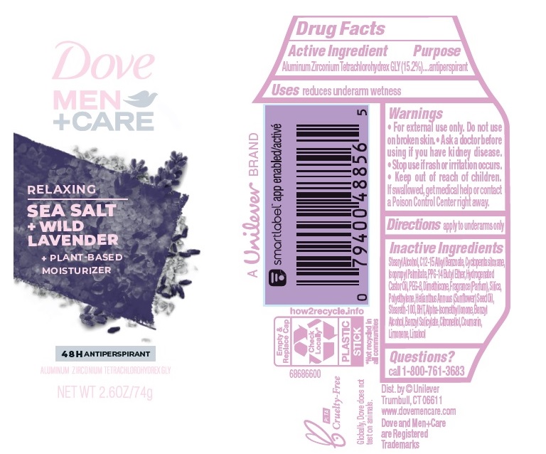 Pill image for Dove Men+care Relaxing Sea Salt + Wild Lavender 48h Antiperspirant