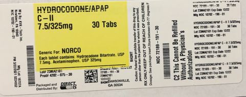 Pill image for Hydrocodone Bitartrate And Acetaminophen