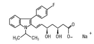 Pill image for These Highlights Do Not Include All The Information Needed To Use Fluvastatin Sodium Extended-release Tablets Safely And Effectively. See Full Prescribing Information For Fluvastatin Sodium Extended-release Tablets.