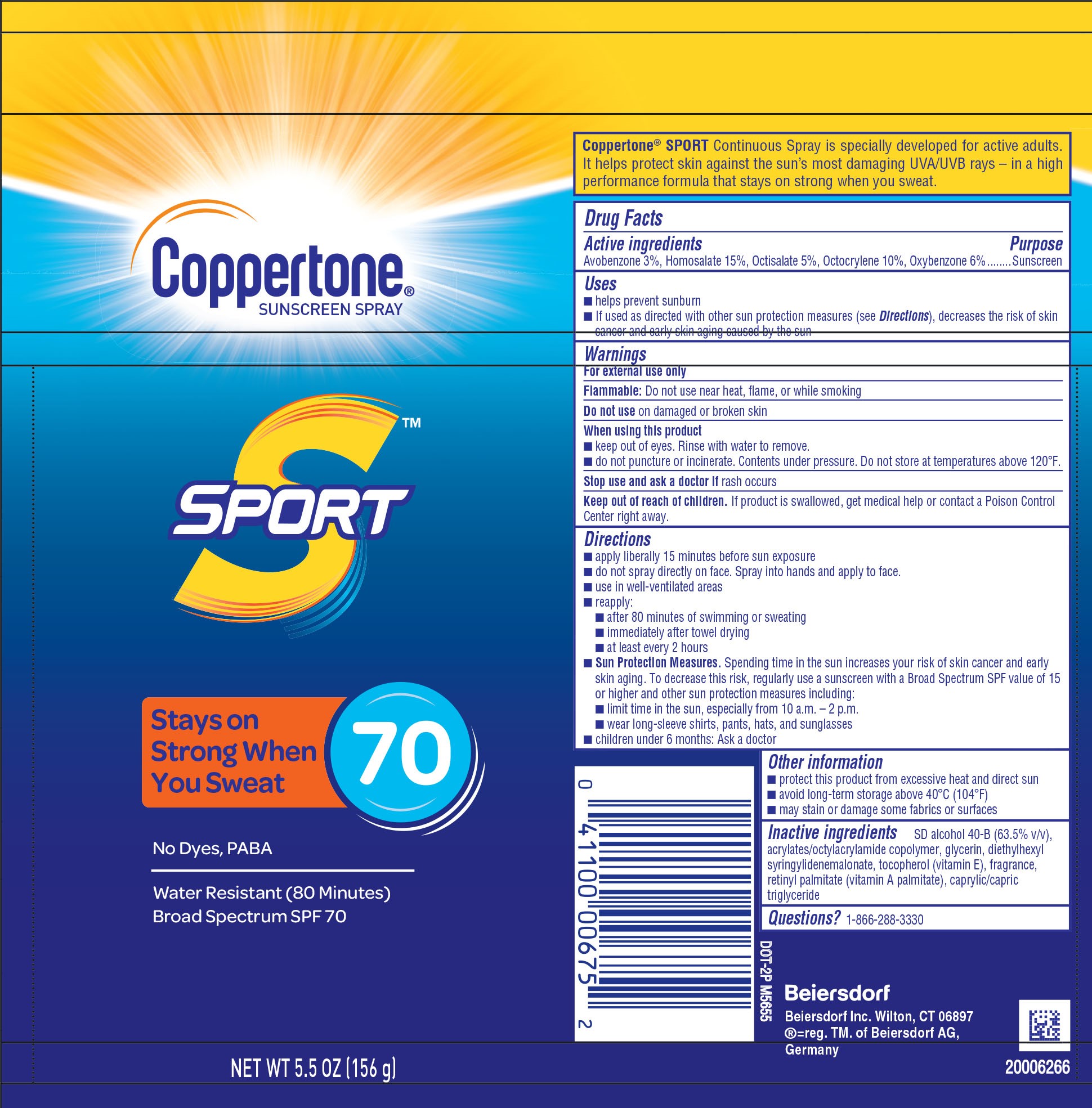 Pill image for Sport Spray Spf 70