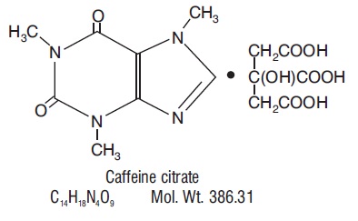 Pill image for Caffeine Citrate Injection, Usp