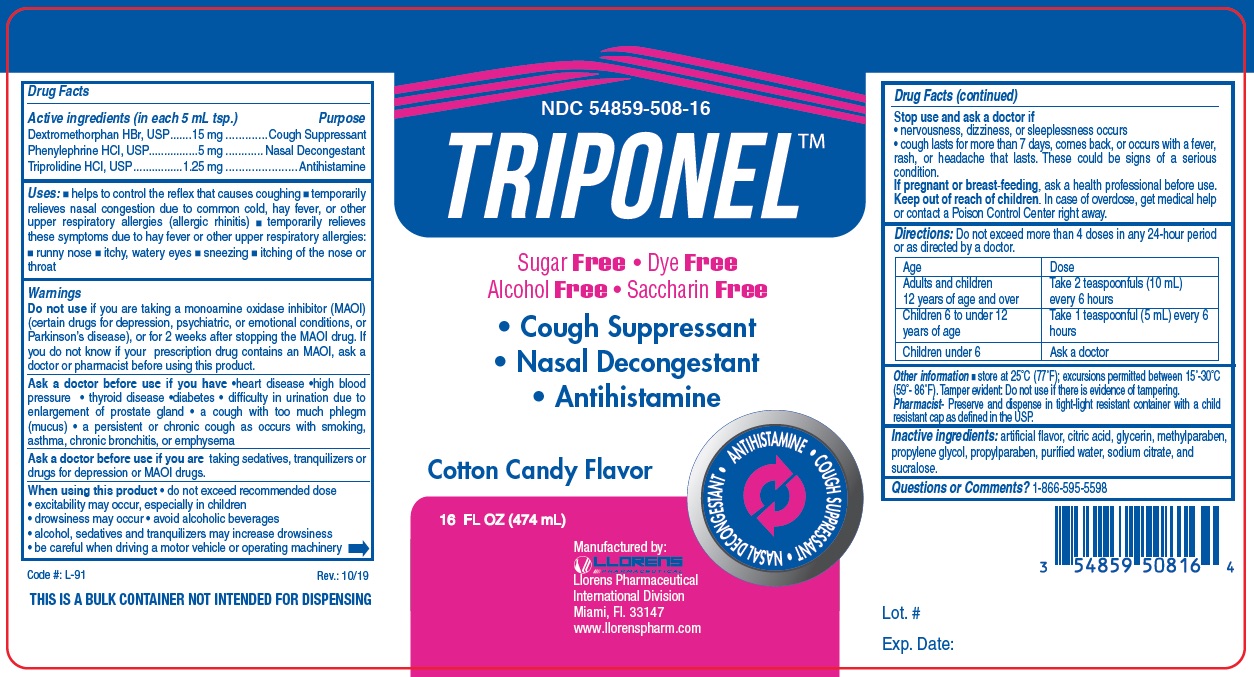 Pill image for Llorens-triponel 508