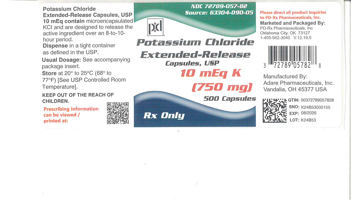 Pill image for These Highlights Do Not Include All The Information Needed To Use Potassium Chloride Extended-release Capsules Safely And Effectively. See Full Prescribing Information For Potassium Chloride Extended-release Capsules.