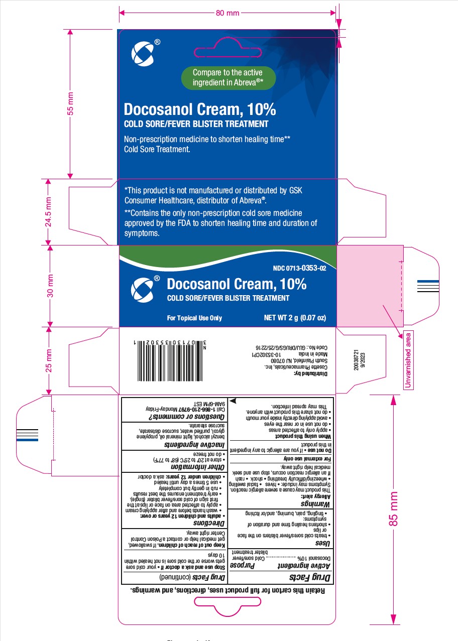 Pill image for Docosanol Cream, 10%