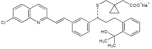 Pill image for These Highlights Do Not Include All The Information Needed To Use montelukast Sodium Tablets safely And Effectively. See Full Prescribing Information For Montelukast Sodium Tablets.