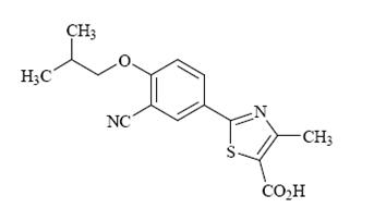 Pill image for These Highlights Do Not Include All The Information Needed To Use Febuxostat Tablets safely And Effectively. See Full Prescribing Information For Febuxostat Tablets .