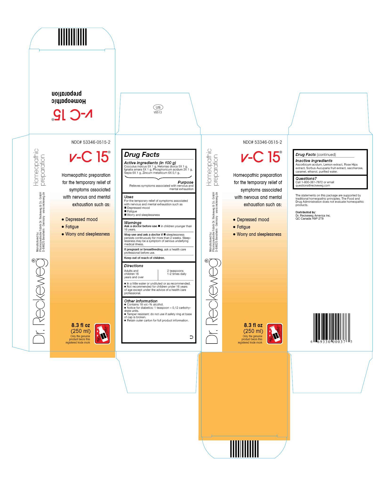 Pill image for Dr. Reckeweg V-c 15