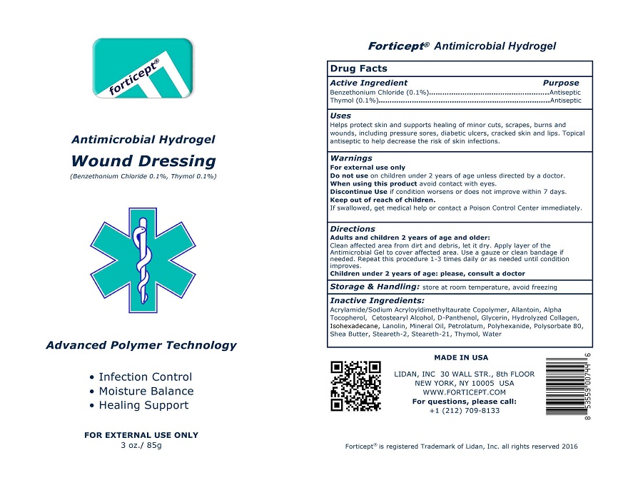 Pill image for Forticept Antimicrobial Hydrogel Wound Dressing