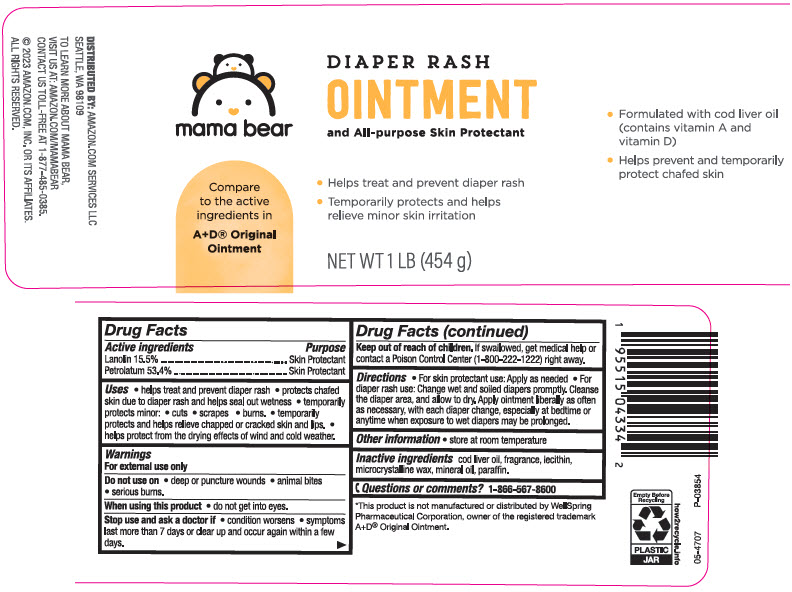 Pill image for Mama Bear Diaper Rash Ointment