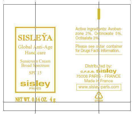 Pill image for Sisleya Global Anti-age Hand Care Spf 15