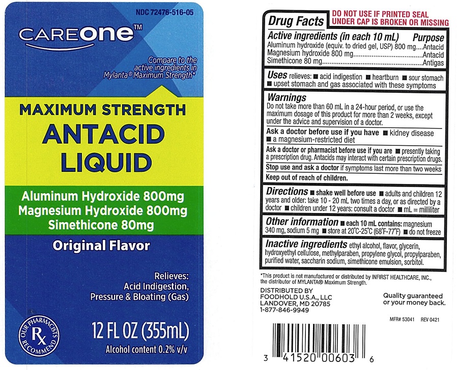 Pill image for Careone Maximum Strength Antacid Liquid