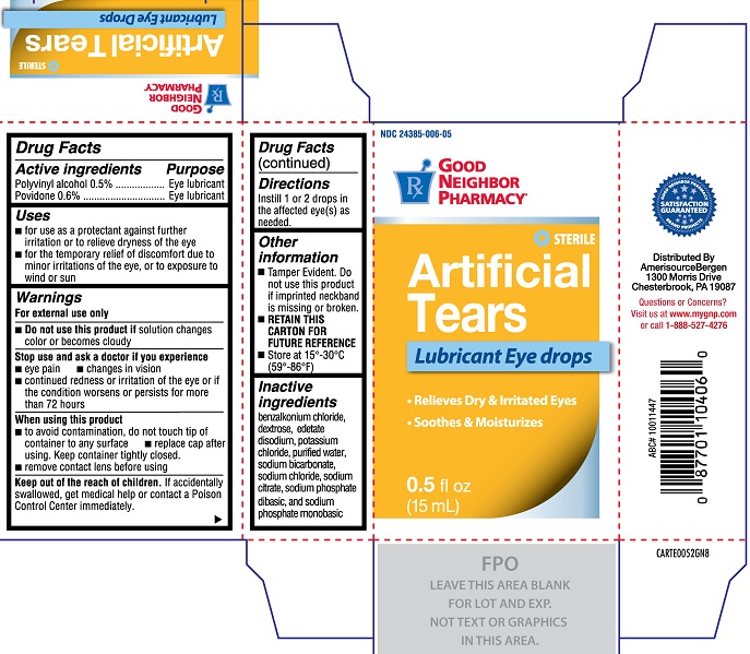 Pill image for Gnp Artificial Tears (pld)