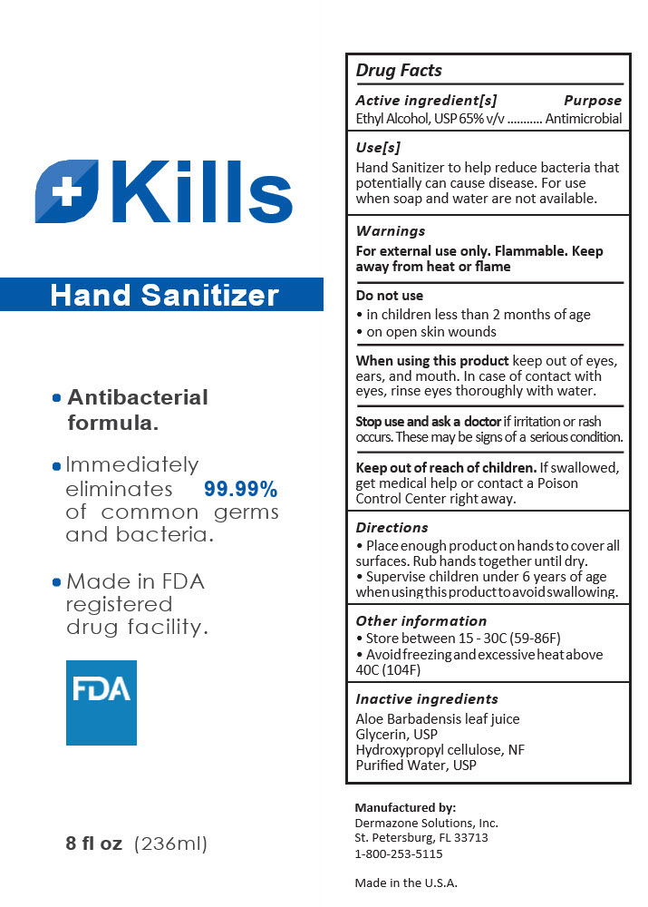 Pill image for Kills Hand Sanitizer Gel
