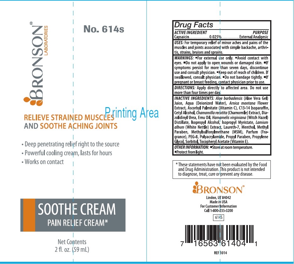 Pill image for Bronson Soothe Cream Pain Relief Cream