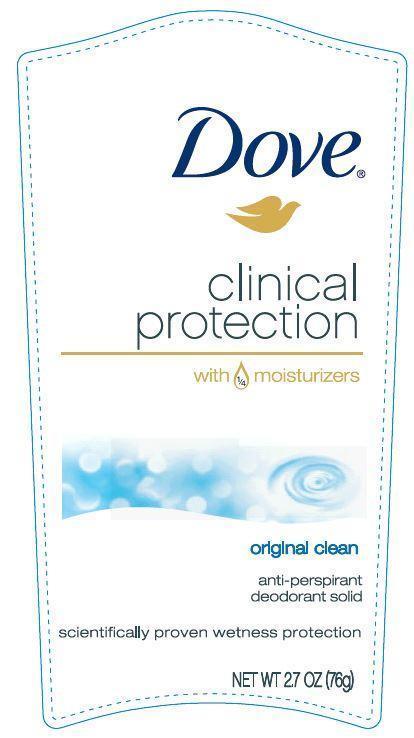 Pill image for Dove Clinical Protection Original Clean Antiperspirant Deodorant