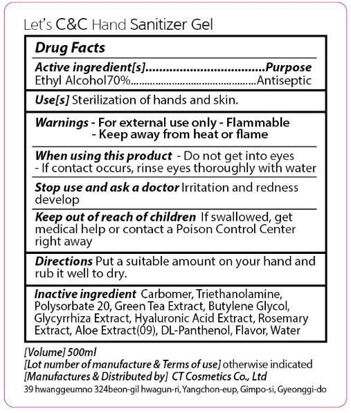 Pill image for Ct Cosmetics Co., Ltd - Hug Lets Cc Hand Sanitizer Gel(ethanol)