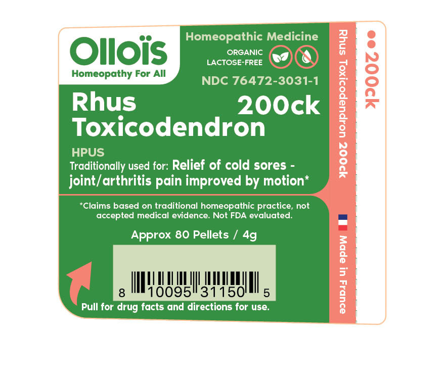 Pill image for Sevene Usa (as Pld) - Rhus Toxicodendron 200ck (76472-3031)