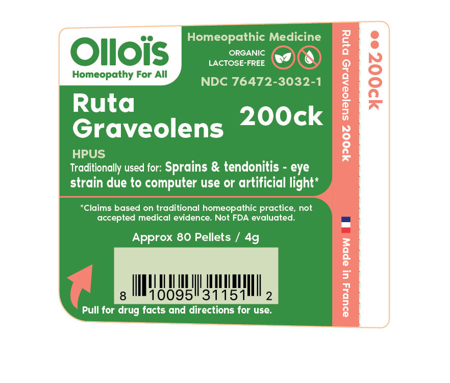 Pill image for Sevene Usa (as Pld) - Ruta Graveolens 200ck (76472-3032)