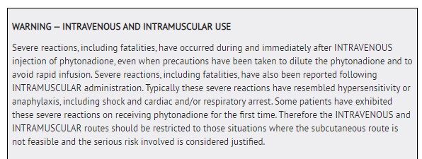 Pill image for Vitamin K1 Inj. Phytonadione Injectable Emulsion, Usp 1mg/0.5ml Neonatal Concentration Amp