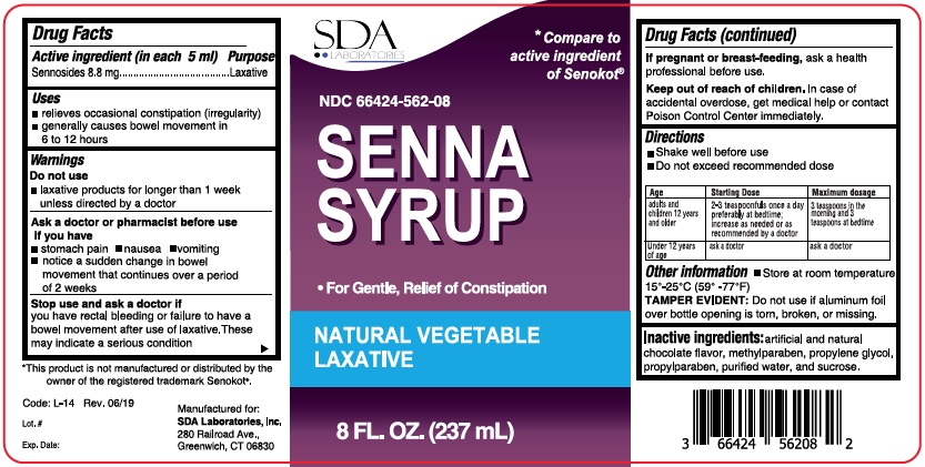 Pill image for Sda- Senna 562