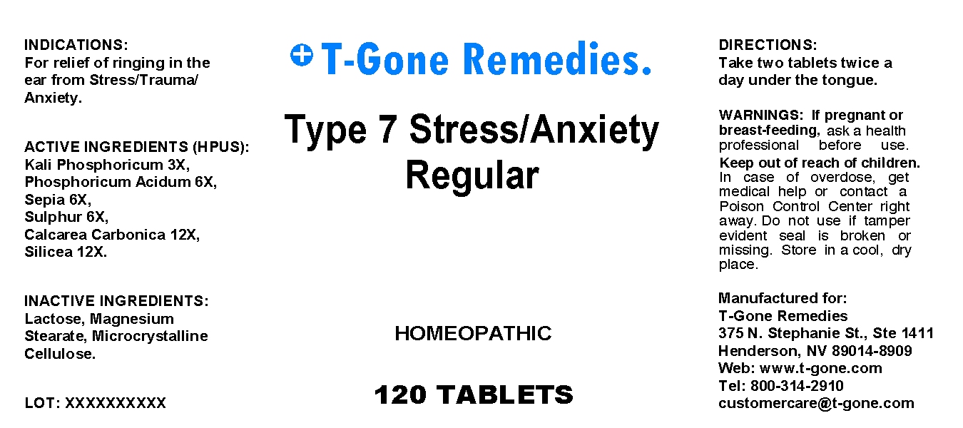 Pill image for Type 7 Stress Anxiety Regular