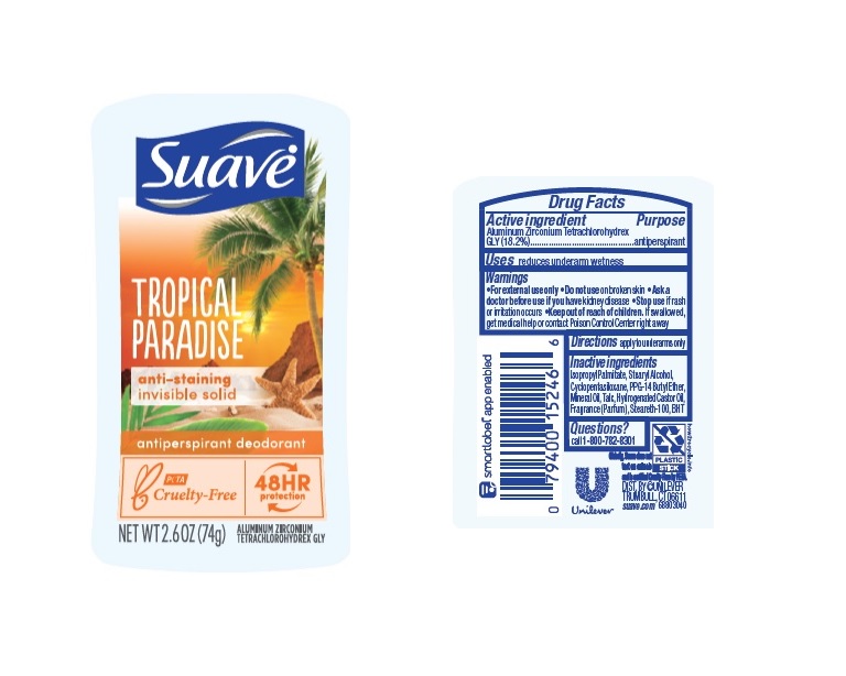 Pill image for Suave Tropical Paradise 48hr Protection Antiperspirant Deodorant