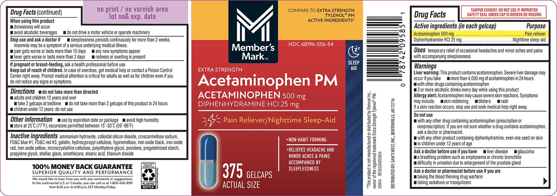 Pill image for Members Mark 44-556