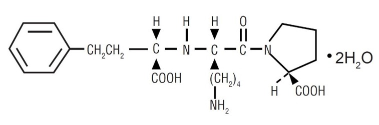 Pill image for Lisinopril And Hydrochlorothiazide Tablets, Usp